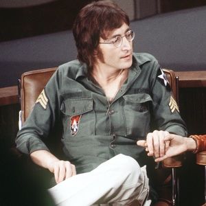 John Lennon/Reinhardt army jacket with patches